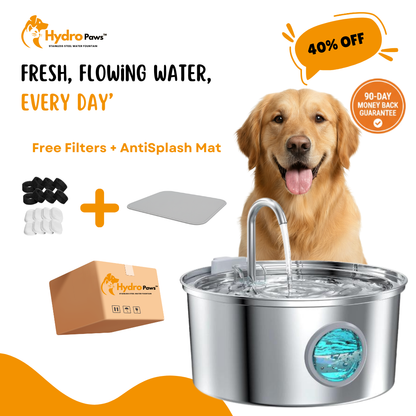 HydroPaws™ - The Smart Filtered Dog Fountain