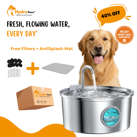 HydroPaws™ - The Smart Filtered Dog Fountain